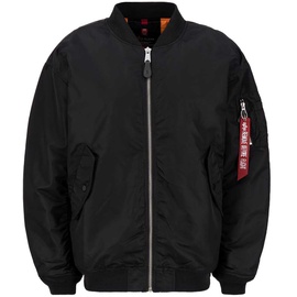 Alpha Industries Ma-1 Core Jacke Black XS-S