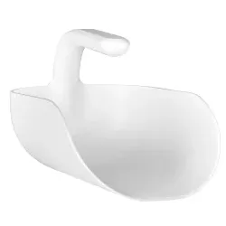 Vikan Ergonomische Handschaufel, 2 Liter 56715 , Farbe: weiß