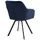 SalesFever Armlehnstuhl Samt blau