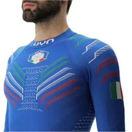 Uyn Natyon 3.0 Italien langarm Ski-Funktionsshirt Blau S/M