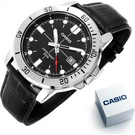 Casio Sport Collection Diver Quarz Leder 40 mm MTP-VD01L-1EV