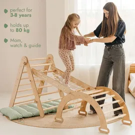 goodevas Kletterbogen 5-in-1 Grün