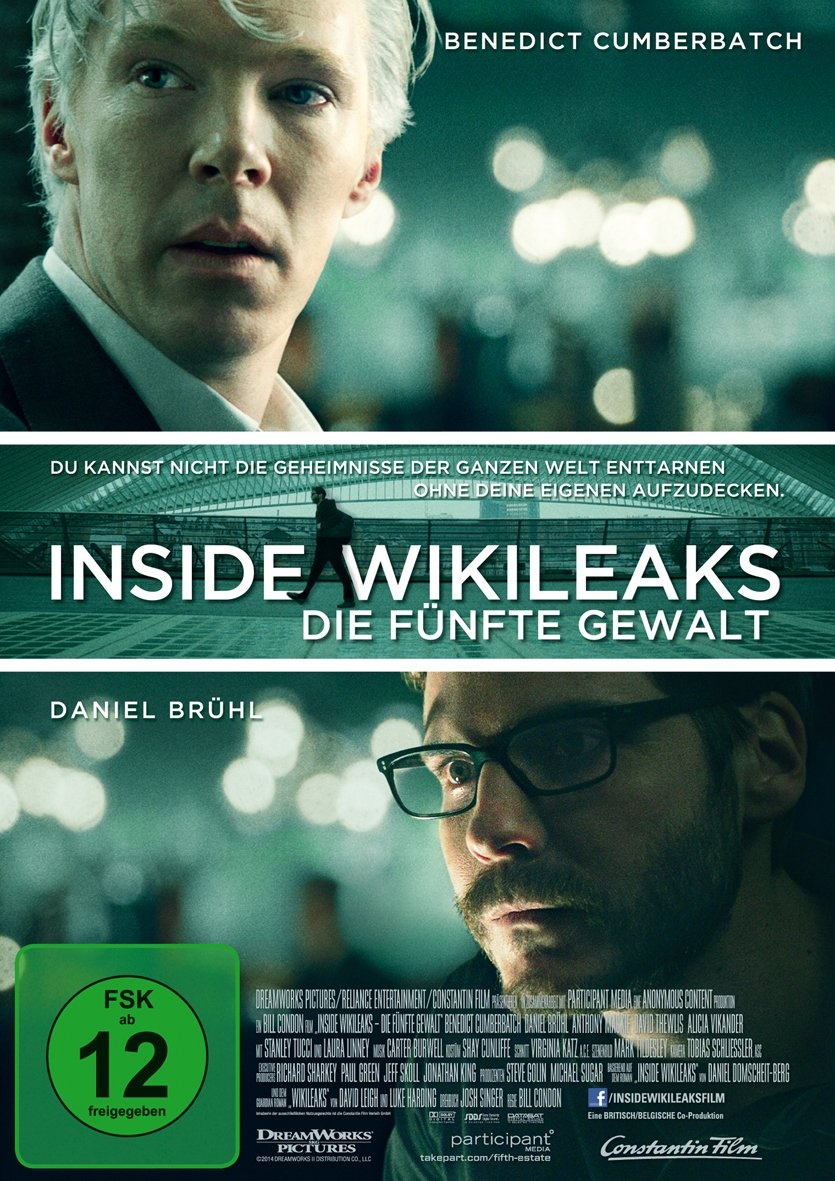 Inside Wikileaks - Die f�nfte Gewalt [DVD] [2013]