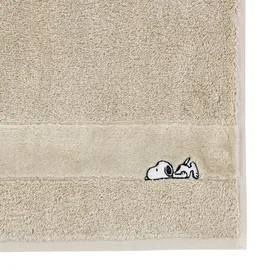 VOSSEN Sleepy Snoopy Handtuch 50 x 100 cm beige