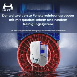 Hutt 10 Fensterputzroboter Weiß