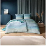 Estella Maike Grafisch Blau 155 x 220 cm + 80 x 80 cm