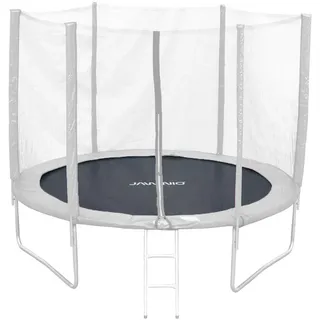 Jawinio Sprungtuch Schwarz, Kunststoff, 305x305 cm, Outdoor Spielzeug