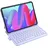 Inateck Tastatur Hülle für iPad 10/11 Gen. A16 2025, Air 11 Zoll 2025, Pro 11 Zoll Lila