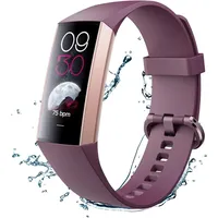 Smartwatch,Fitness Tracker Uhr mit Anruffunktion für Damen Herren Smartwatch,1,10" AMOLED Touchscreen Display,IP68 Wasserdicht,Gesundheitsfunktionen - Rot