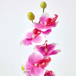Homescapes KUNSTBLUME Orchidee rosa im Deko-Topf, 48 cm