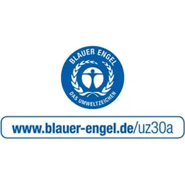 Papstar Starpak Müllsäcke, LDPE Blauer Engel, schwarz 8 Säcke | Blau