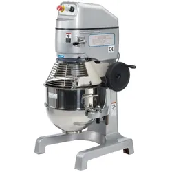 Krefft Planeten-Rühr- und Knetmaschine PR40-T, schweres und leistungsstarkes Standmodell zum Rühren, Kneten und Mischen, 400 V, Kesselvolumen 40 Liter
