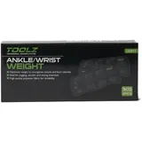 TOOLZ Wrist/Ankle Weight 1kg-2pcs Gewichtsmanschetten-Schwarz