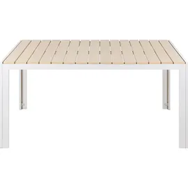 Beliani Como Set 7-tlg. Beige/Weiß