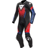 Dainese Laguna Seca 6 perforierte 1-Teiler Motorrad Lederkombi, Größe 48 für Männer