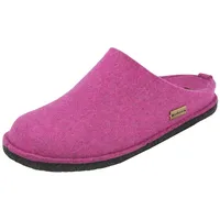 HAFLINGER Damen Pantoffel Hausschuh Filz Flair Soft 311010, Größe:37 EU, Farbe:Pink - Rosa