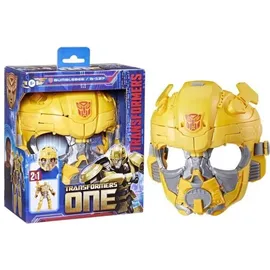 Hasbro Transformers Bumblebee B-127 Gesichtsmaske 26 cm - Rot/Silber/Gelb