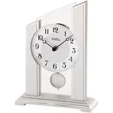 AMS Pendeltischuhr AMS "T1169", silber (silberfarben), Tischuhren, Quarzuhr, Wohnzimmer, Esszimmer