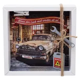 ZauberDeko Geldgeschenk Verpackung Werkstatt Mann Auto Oldtimer Personalisiert Geburtstag Weihnachten