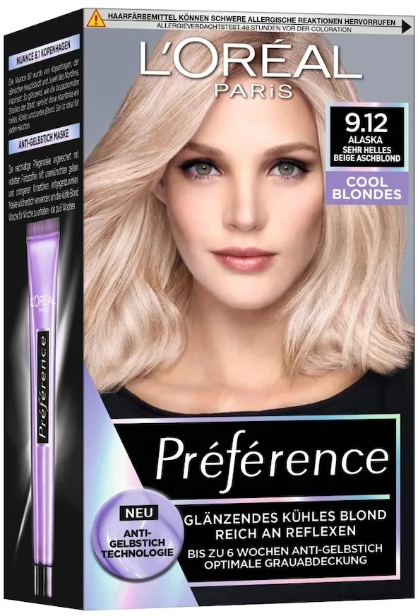 L’Oréal Paris Preference Cool Blondes Coloration Nude Damen