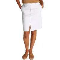Tommy Hilfiger Jeansrock Damen Weiß 32