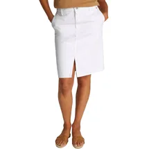 Tommy Hilfiger Jeansrock Damen Weiß 32