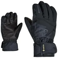 Ziener LEIF GTX Junior Ski-Handschuhe/Wintersport | Wasserdicht, Atmungsaktiv, Black.Gray