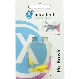 Miradent Pic-Brush X-Fein gelb Interdentalbürste 6 St.