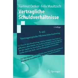 Vertragliche Schuldverhältnisse