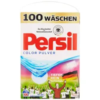 Persil Color Pulver (100 Waschladungen), Colorwaschmittel mit Tiefenrein-Plus Technologie