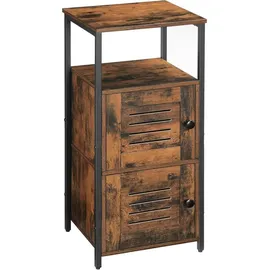 luxuskollektion Beistellschrank Nachttisch Kommode Sideboard mit offenen Ablagen