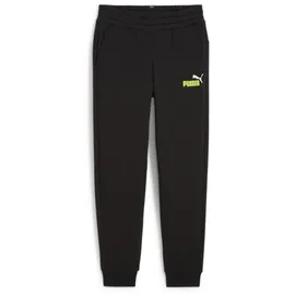 Puma ESS+ 2 Col Logo Pants Jogginghose Schwarz 164