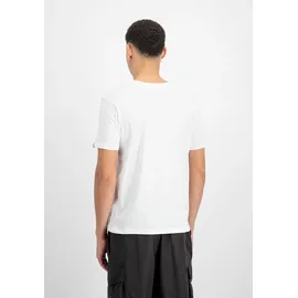 Alpha Industries Basic Rubber Kurzarm-T-Shirt White M