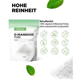 Vit4ever D-Mannose Pulver 250 g