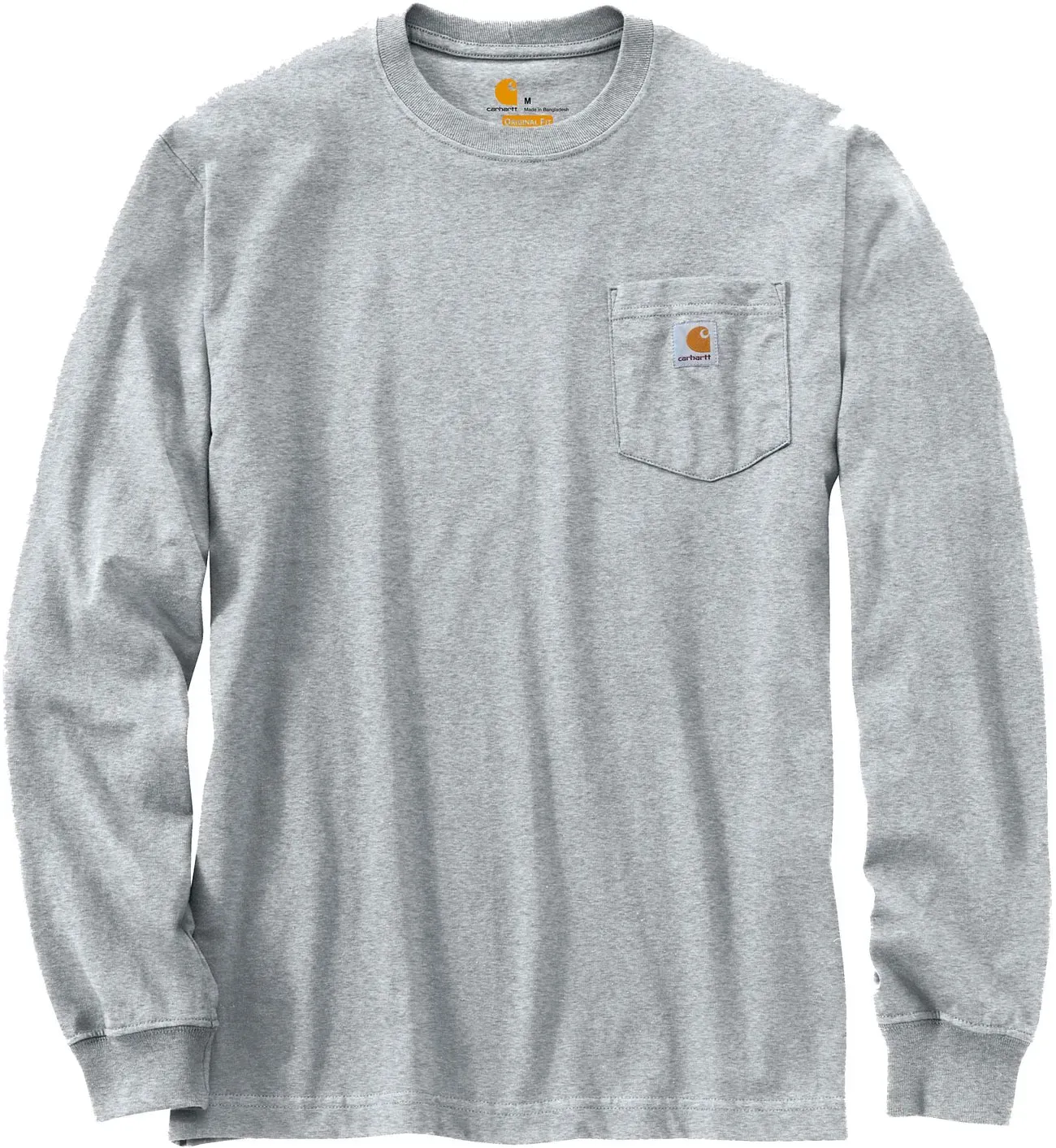 Carhartt Workwear Pocket, manche longue - Gris Clair - XL