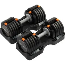 NordicTrack Hantel-Set NordicTrack Hanteln mit einstellbarer Last 2 x 25 kg schwarz