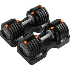 NordicTrack Hantel-Set NordicTrack Hanteln mit einstellbarer Last 2 x 25 kg schwarz