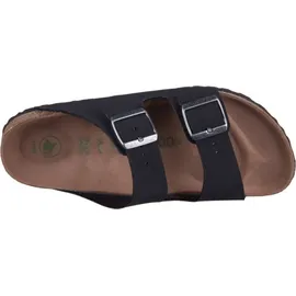 Birkenstock Arizona Vegan Birko-Flor Nubuk schmal schwarz 38