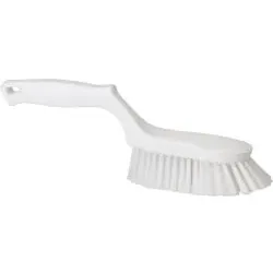 Vikan ergonomische Handbürste, hart 41695 , Farbe: weiß