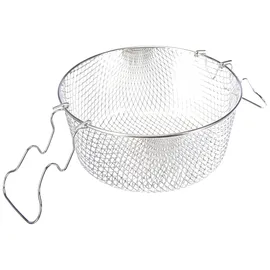 Ibili Korb mit Griffen 23 x 23 x 10 cm Metall Silber
