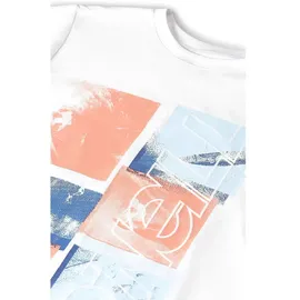 O'Neill Kinder Shirt Hybrid T-shirt Größe 116 in Weiß Snow White