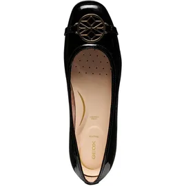 GEOX Damen D ANNYTAH Ballet Flat, Black, 37 EU
