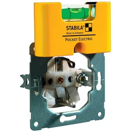 Stabila Wasserwaage Pocket Electric Gelb 7 cm