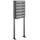 AL Briefkastensysteme 6 Fach Briefkastenanlage aus Postkasten Post A4 modern, robust, wetterfest, Artikelnummer: 132V6S1