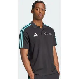adidas MERCEDES - AMG PETRONAS FORMULA ONE TEAM DNA POLOSHIRT schwarz|weiß M