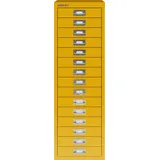 Bisley Aktenschrank MultiDrawer Schubladenschrank in Sunflower - Maße: H 86 x B 28 x T 38 cm gelb