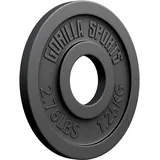 GORILLA SPORTS® Olympia Hantelscheiben - 1,25kg, 2,5kg, 5kg, 10kg, 15kg, 20kg, 25kg, 30kg Gewichte, 50mm Bohrung, Gusseisen, Einzeln/Set - Gewichtsscheiben, Hantelscheiben-Set, Hanteln