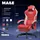 GTPLAYER Gaming Stuhl Ergonomisch Rot PC