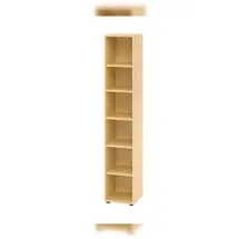 Hammerbacher Z-Line Aktenregal 40 x 43,5 x 215,6 cm braun