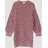 s.Oliver Kurzes Strickkleid mit Farbverlauf und Glitzergarn - 122